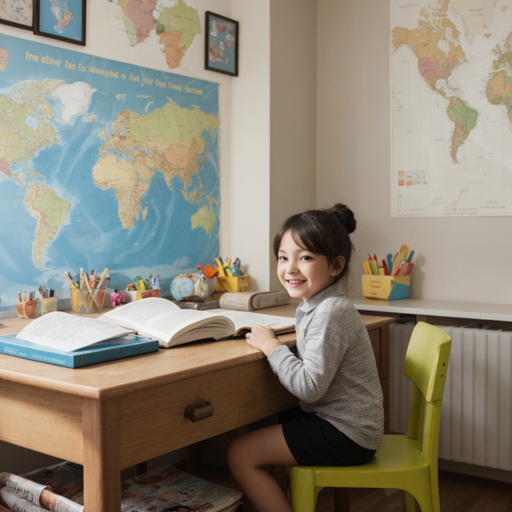 English learning at home for children