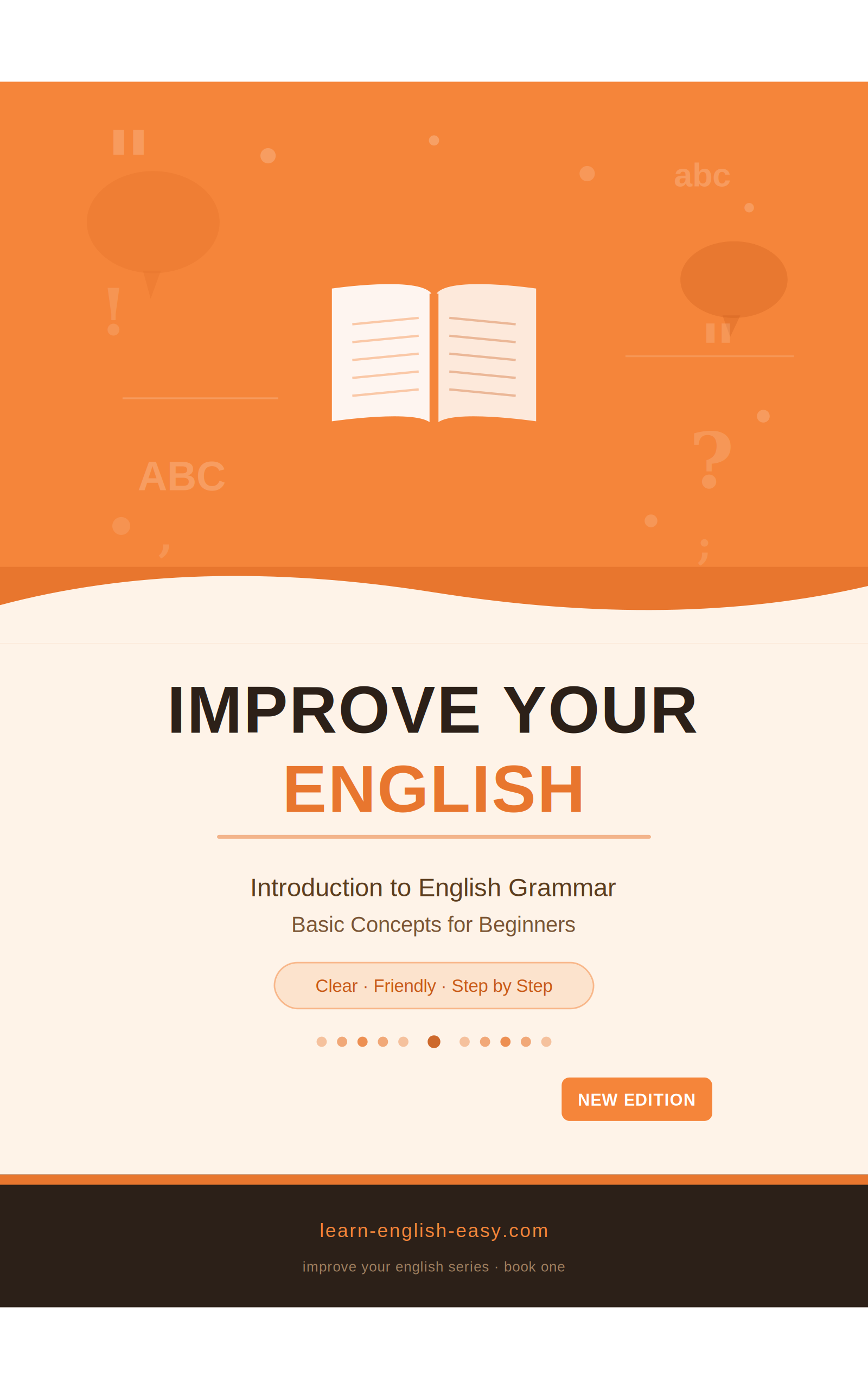 Improve Your English Grammar cover